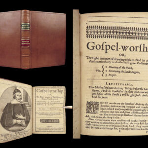 1648 PURITAN Bible Sermons 1ed Jeremiah Burroughs Gospel Worship God Prayer RARE