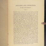 1879 Charles Darwin ORIGIN of Species + Descent of Man Evolution Biology Science
