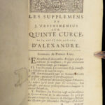1684 Alexander the Great Quintus Curtius Rufus Military Conquest Greece Vaugelas