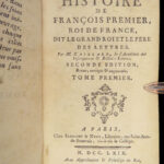 1769 King Francis I of France French Renaissance Louis XII Gaillard 8v SET Paris