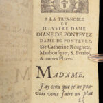 1673 Agnes d’Aguillenqui 1ed MYSTICISM Miracles Guardian Angels Nuns LEVITATION