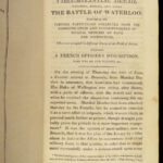 1815 Battle of Waterloo Napoleon Netherlands Campaign Color Illustrated MAPS