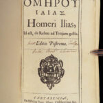 1686 Homer ILIAD in GREEK Classical Mythology Trojan War Cambridge Hayes Latin