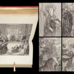 1887 EXQUISITE Fine Binding Saint Louis Renaissance France ART Illustrated