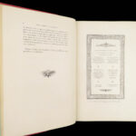 1887 EXQUISITE Fine Binding Saint Louis Renaissance France ART Illustrated
