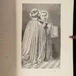 1887 EXQUISITE Fine Binding Saint Louis Renaissance France ART Illustrated