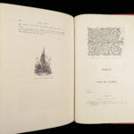 1887 EXQUISITE Fine Binding Saint Louis Renaissance France ART Illustrated