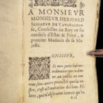 1622 Hippocrates Medicine SECRETS Aphorisms Surgery 1st Guillemeau Commentary