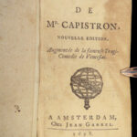 1698 Galbert de Campistron 1st ed PLAYS Tragedy Theater Arminius Phocion Oeuvres