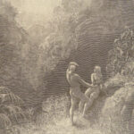 1890 ENORMOUS John Milton Paradise Lost Gustave Dore Gallery Illustrated FOLIO