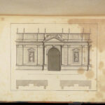 1744 Architecture ENGLISH Inigo Jones & Kent Illustrated ART Columns Chimneys