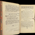 1747 Homer The ILIAD Trojan War Latin GREEK Mythology Brocas Achilles ZEUS