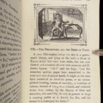 1867 English Aesop’s Fables Mythology 197 Woodcuts Illustrated Croxall FAMOUS