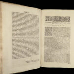 1672 ENORMOUS Eusebius Early Church History Greek & Latin Bible Fathers FOLIO
