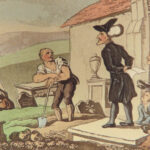 1828 EXQUISITE Tour Doctor Syntax Combe Illustrated Comic 3v 80 Color Plates ART