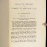 1868 Conquest of Peru Inca Mexico Spain Ferdinand & Isabella Prescott Works 16v