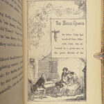 1845 Charles Dickens 1ed Chimes Christmas Books Classic Goblins RIVIERE Leather!