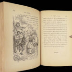 1845 Charles Dickens 1ed Chimes Christmas Books Classic Goblins RIVIERE Leather!