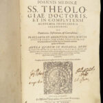 1581 Juan Medina Spanish Catholic Penitence Saint Ildefonsus HUGE Vellum FOLIO