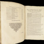1581 Juan Medina Spanish Catholic Penitence Saint Ildefonsus HUGE Vellum FOLIO