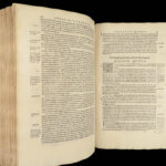1581 Juan Medina Spanish Catholic Penitence Saint Ildefonsus HUGE Vellum FOLIO