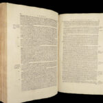 1581 Juan Medina Spanish Catholic Penitence Saint Ildefonsus HUGE Vellum FOLIO