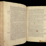 1581 Juan Medina Spanish Catholic Penitence Saint Ildefonsus HUGE Vellum FOLIO