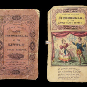1835 Cinderella Color Illustrated Fairy Tales Disney Fantasy Perrault Grimm RARE