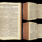 1736 HUGE Calvin Piscator BIBLE German Biblia Swiss Bern Switzerland Reformed