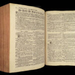 1736 HUGE Calvin Piscator BIBLE German Biblia Swiss Bern Switzerland Reformed