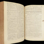 1741 Holy BIBLE Vulgate Biblia Sacra Catholic Church Pope Clement VIII RARE