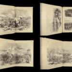 1890 HUGE Soldier in Our Civil War Illustrated Battles ANTIETAM Lincoln 2v SET