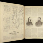 1890 HUGE Soldier in Our Civil War Illustrated Battles ANTIETAM Lincoln 2v SET
