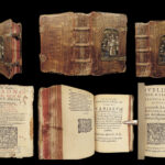 1590 Painted BRASS ART Binding OVID Works Poetry Roman Mythology Fastor Tristia