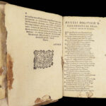 1590 Painted BRASS ART Binding OVID Works Poetry Roman Mythology Fastor Tristia