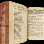 1590 Painted BRASS ART Binding OVID Works Poetry Roman Mythology Fastor Tristia