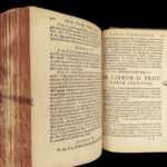 1590 Painted BRASS ART Binding OVID Works Poetry Roman Mythology Fastor Tristia