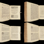 1640 MEDICINE 1ed Baillou Epidemiology Hippocrates FEVERS Disease Paralysis RARE
