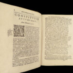 1640 MEDICINE 1ed Baillou Epidemiology Hippocrates FEVERS Disease Paralysis RARE