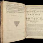 1678 ENGLISH Medicine & Surgery Riverius Medica Nicholas Culpeper Cures Physick