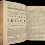 1678 ENGLISH Medicine & Surgery Riverius Medica Nicholas Culpeper Cures Physick