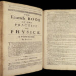 1678 ENGLISH Medicine & Surgery Riverius Medica Nicholas Culpeper Cures Physick