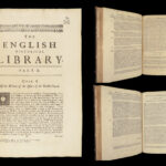 1714 English Numismatics LAW Records Coins Gold Historical Library Nicolson FOLIO