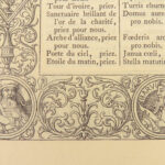 1878 STUNNING Catholic Book of Hours of Virgin Mariology Queyroy ART Binding