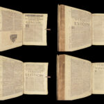 1694 Famed Bible Commentary of Matthew Poole anti Catholic England Synopsis Criticorum