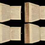 1694 Famed Bible Commentary of Matthew Poole anti Catholic England Synopsis Criticorum