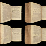 1694 Famed Bible Commentary of Matthew Poole anti Catholic England Synopsis Criticorum