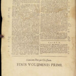 1694 Famed Bible Commentary of Matthew Poole anti Catholic England Synopsis Criticorum