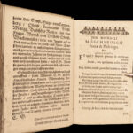 1650 German BAROQUE SATIRE Philanders von Sittewald Moscherosch Thirty Years War