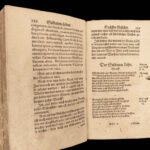 1650 German BAROQUE SATIRE Philanders von Sittewald Moscherosch Thirty Years War